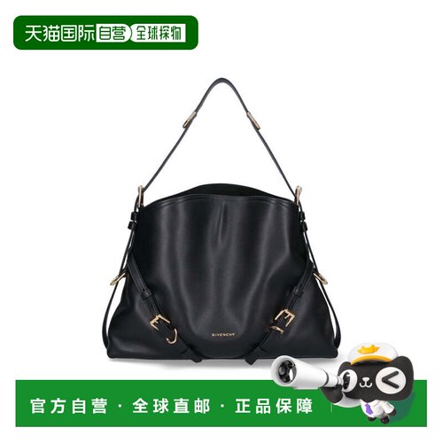 自营givenchy“Voyou” 中号单肩包-黑色-中性色 美国奥莱直发