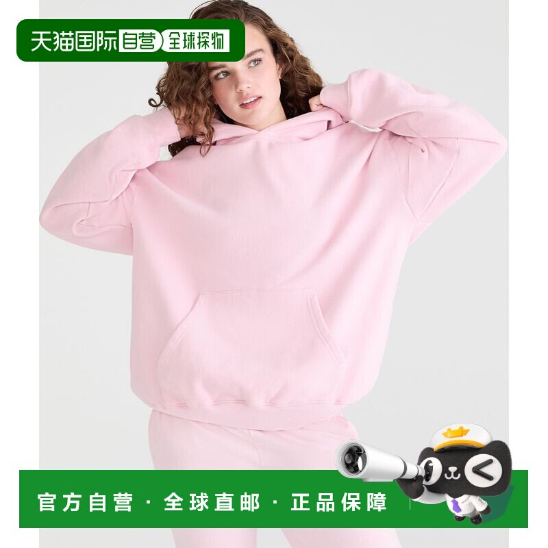 自营Aeropostale云软大套头衫连帽衫-粉红色678 美国奥莱直发卫衣