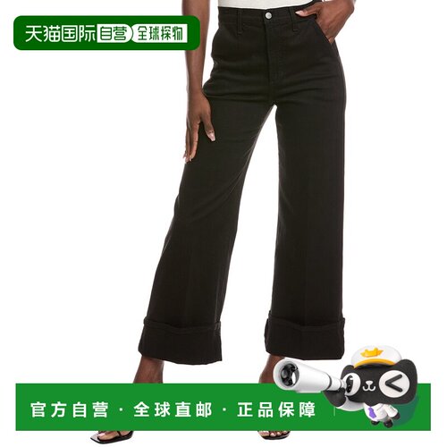 自营joe's jeansJOE的牛仔裤The Trixie黑色长裤牛仔裤-黑色 美国