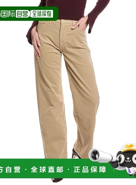 自营MOTHER The Dodger Sneak Taos 灰褐色直筒牛仔裤 - 棕色 美