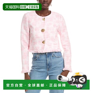 Renta Silk Lined 自营Oscar white Jacket 美国奥莱直发