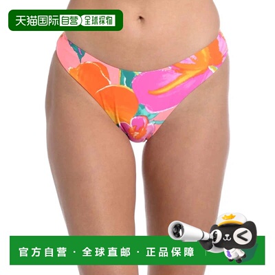 自营la blanca白岛比基尼泳装女式多热带印花泳装GBO576-Multi 美