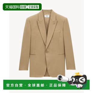 Laurent Saint 圣罗兰 男士 1h可退 羊毛华达呢西装 香港直邮潮奢