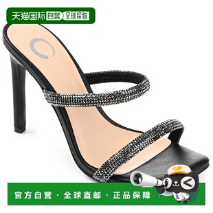 自营Journee Collection 女士 Tru 舒适泡沫 Reena 高跟鞋 - 黑色