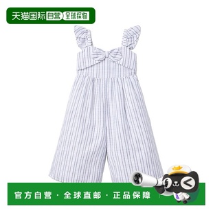 蓝色 自营 jack珍妮和杰克条纹甜心连身裤 and 美国奥莱直 janie