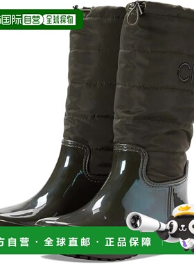 自营Calvin Klein Siston Women's Dark Green Pull On Cold Weat
