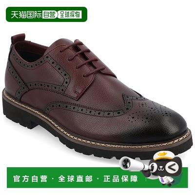 自营 Vance Co. Campbell Wingtip 德比 - 波尔多 美国奥莱直发