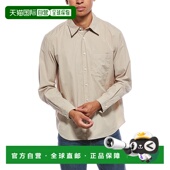 自营 美国奥莱直发新款 theory理论周末衬衫 棕褐色
