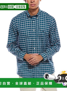 自营Brooks Brothers Regular Fit Oxford Shirt - green 美国奥