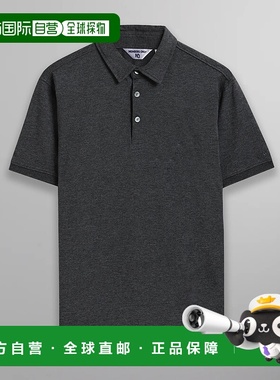 自营 members only女士大号 Polo 衫 - 炭灰色 美国奥莱直发