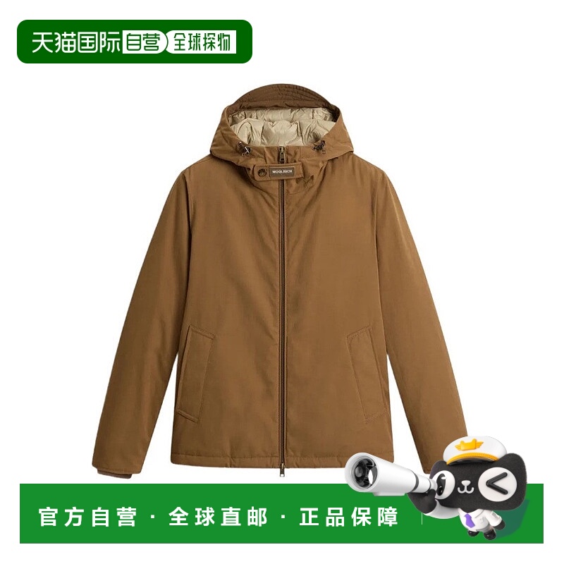 自营woolrich山布太平洋夹克-棕色 美国奥莱直发