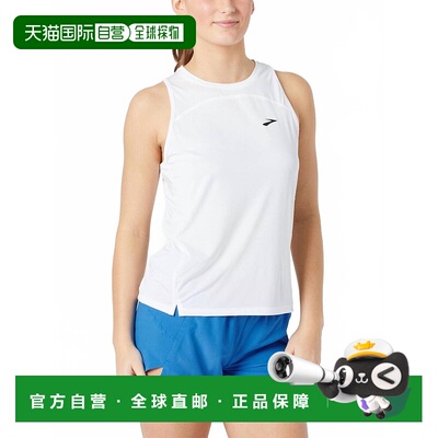 自营brooksSprint Free Tank 2.0 In White - white 美国奥莱直发