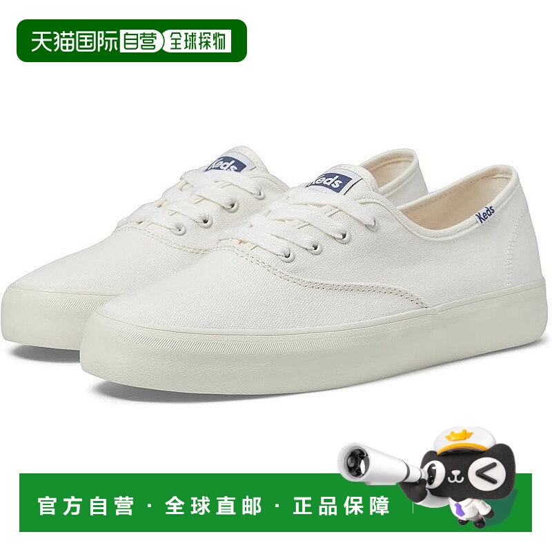 自营Keds Champion GN Sneaker Women's White Canvas Lace Up Ca