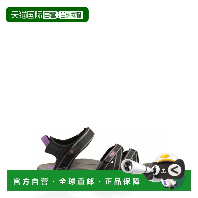 自营 teva女士 Tirra 凉鞋（黑色、灰色） - 黑色、灰色 美国奥莱