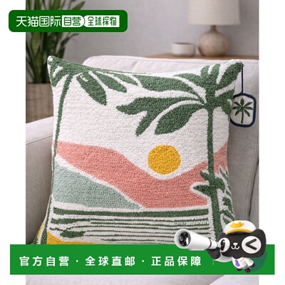 自营Vibhsa Sunset at the Beach Cotton Needle-Punch Decorativ