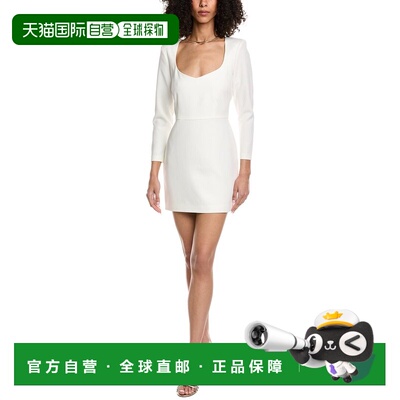 自营Generation Love Sinclair Crepe Mini Dress - white 美国奥