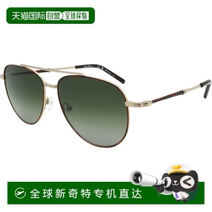 自营 723 salvatore ferragamoSALVATORE黑铁玻璃SF226S