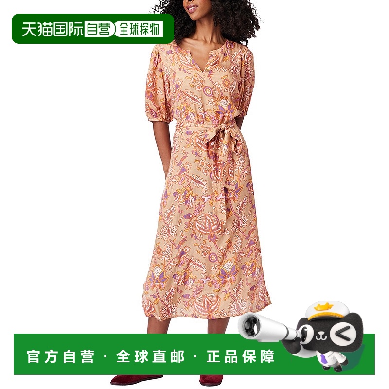 自营 Roller Rabbit Amanda Luca Caftan - 棕色 美国奥莱直发