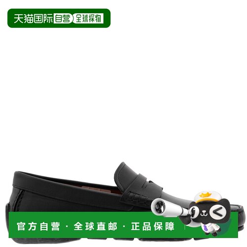 自营Bally Warno司机乐福，品牌尺寸4.5 (美国尺寸5.5) -黑色 美