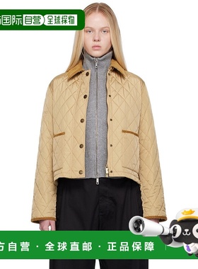 1h可退 香港直邮潮奢 Burberry 巴宝莉 女士 黄褐色 Oldham Nylon