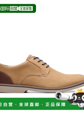 自营 Clarks Radcliff Low 棕色磨砂皮鞋 - 浅棕褐色组合 美国奥