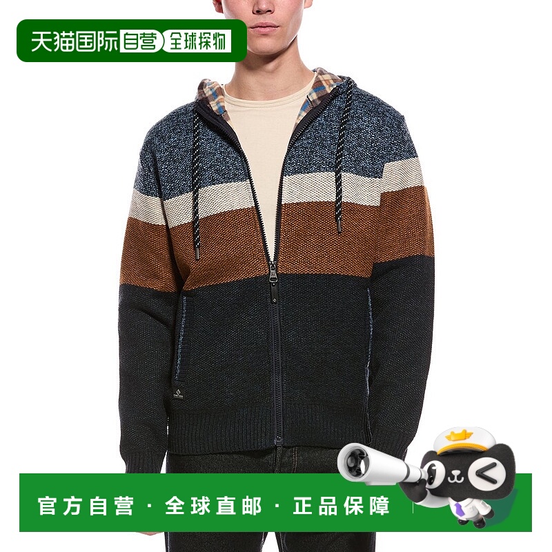 自营Point Zero Semi Fit Zip Hoodie - blue 美国奥莱直发