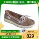 女士 真皮帆布帆布鞋 平底鞋 皮鞋 船鞋 美国直邮 sperry