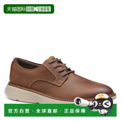 自营Johnston & Murphy Men's Colson Plain Toe Lace-Up Dress C