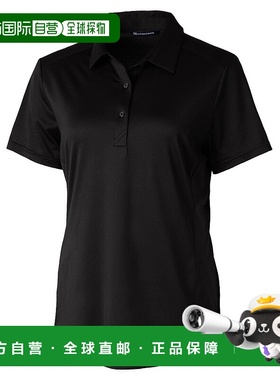 自营 cutter & buckCutter&Buck Prospect纹理弹力女式短袖Polo衫