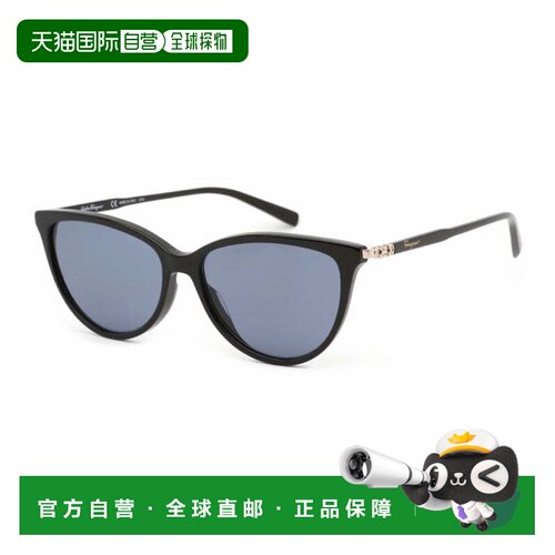 自营salvatore ferragamoSF2870S 001黑色/蓝黑色 美国奥莱直发