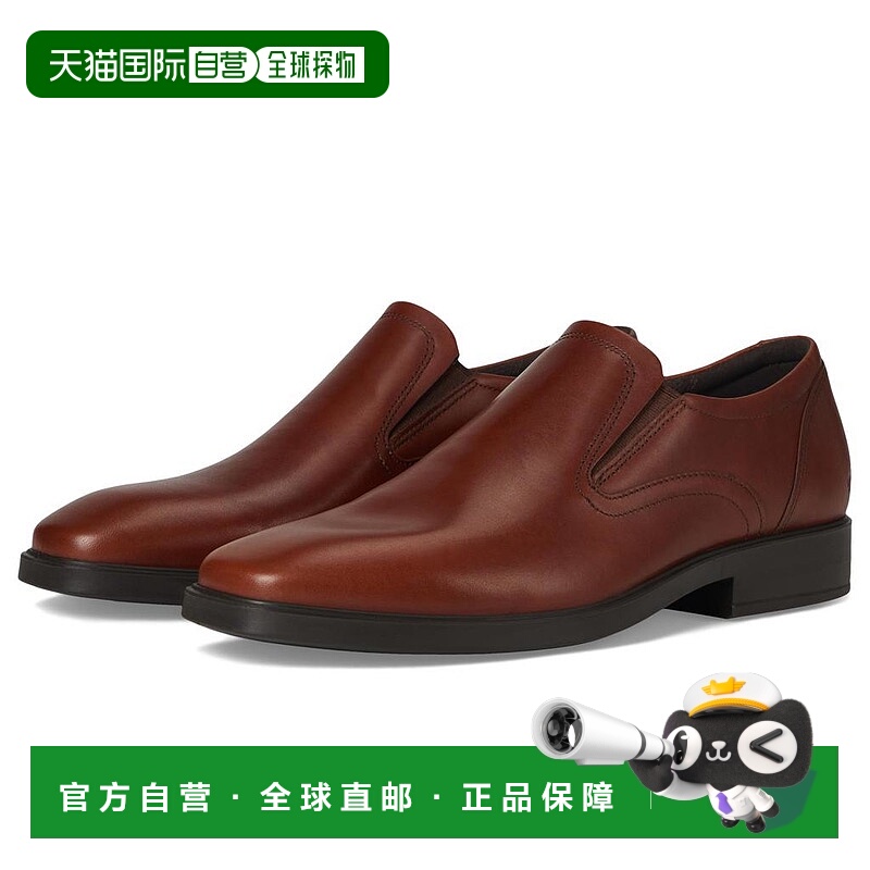 1h可退 【美国直邮】ecco 男士 正装鞋乐福鞋一脚蹬
