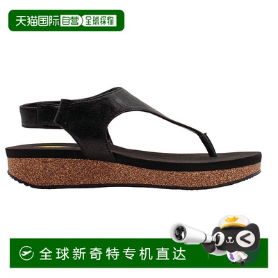 自营 volatile女士 Trek 黑色凉鞋 - 黑色 美国奥莱直发