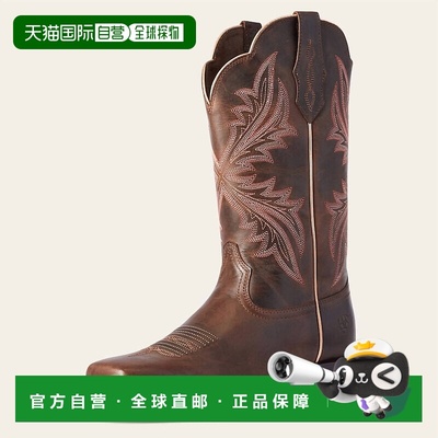 自营ariatWomen's West Bound Western Boot In Sassy Brown - sa