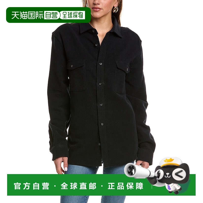 自营 Reiss迈阿密双口袋衬衫-蓝色 美国奥莱直发新款