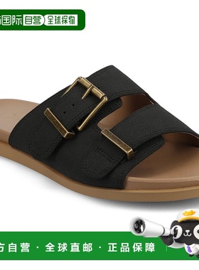 自营 journee collectionJournee 女士 Cosette 平底凉鞋 - 黑色