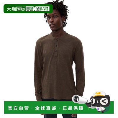 自营rag & bone Men's Classic Flame Henely - stonewall 美国奥