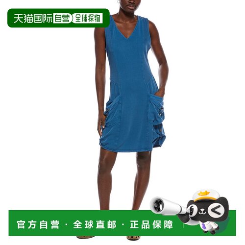自营Wearables by XCVI Twill Penta Dress - blue 美国奥莱直发