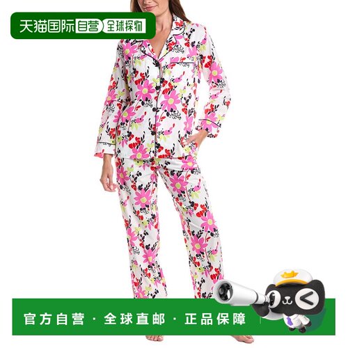 自营bedhead床头2件睡衣套装-白色 美国奥莱直发