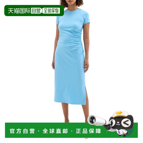 自营Theory Jilaena Dress - blue 美国奥莱直发
