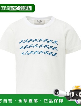 自营 Sea New York Winn Wave刺绣T恤-白色 美国奥莱直发