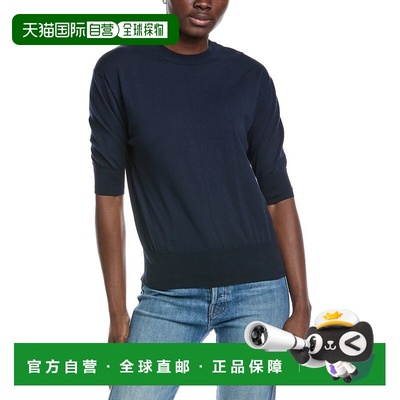 自营Autumn Cashmere Relaxed Crewneck Sweater - blue 美国奥莱