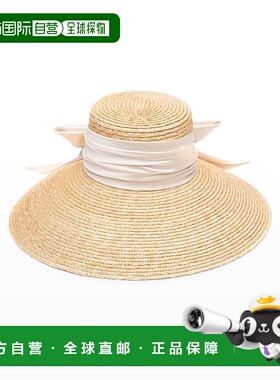 1h可退 【美国直邮】Eugenia Kim Mirabel 蝴蝶结草编太阳帽  帽