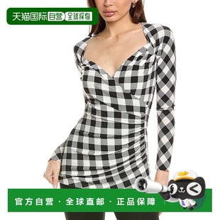 女装 自营 黑色 Kamali甜心侧边垂饰上衣 美国直发奥莱性感 Norma