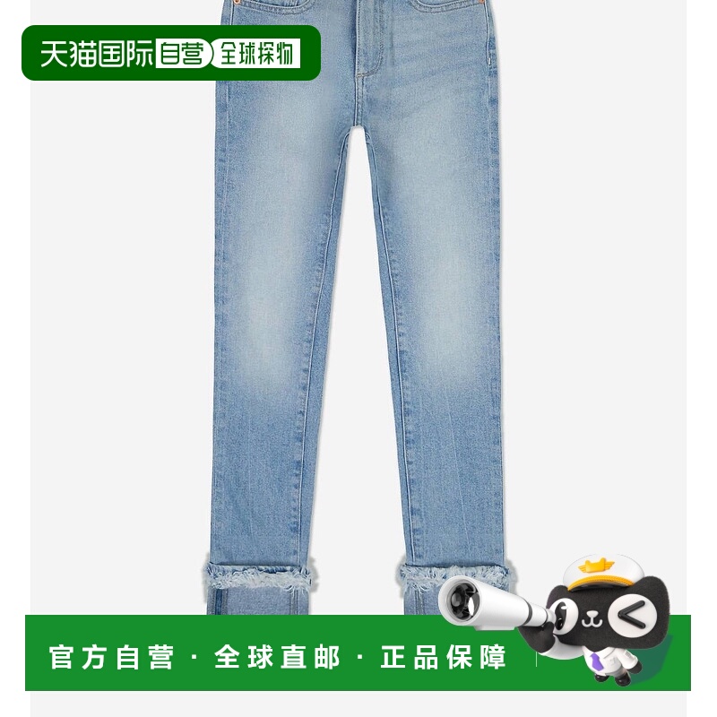 自营dl1961Girl's Emie Straight High Rise Jean In Fountain Fu