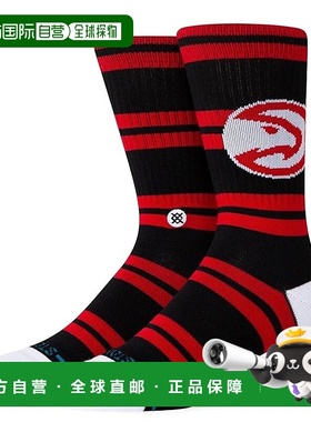1h可退 香港直邮潮奢 stance 男士 Prep Atlanta Hawks 袜子