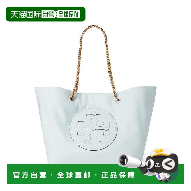 1h可退 【美国直邮】Tory Burch Ella 链式手提包 女士托特包 可