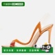Rossi And Transparent 自营Gianvito orange Pvc Suede Embellis