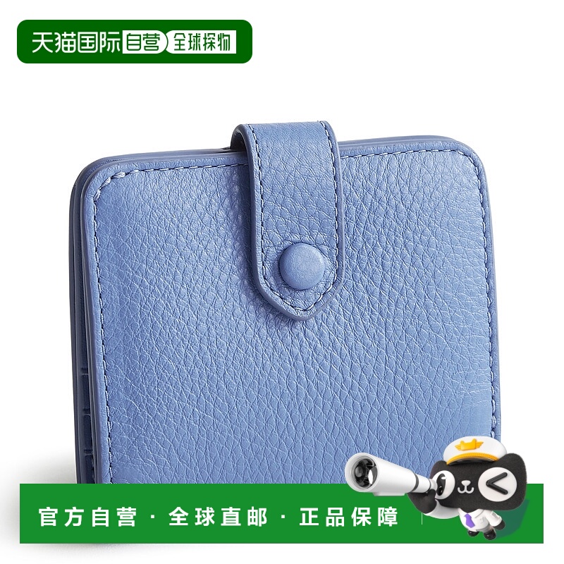 自营vera bradleyOutlet Leather Small Tab Wallet - quiet harb