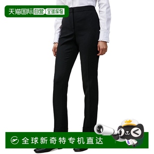 york拉斐特148纽约克林顿翻边长裤 自营 new lafayette 黑色 148