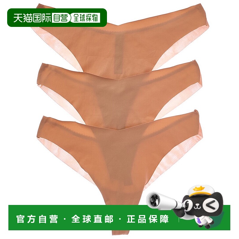 自营Journelle 3pk Victoire Jolie Thong - brown 美国奥莱直发